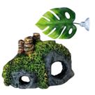 Enfeite Toca Para Peixe Betta Rocha Gruta Casinha Aquário