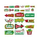 Enfeites De Árvore De Natal Monstro Verde 24 Peças Decorações DIY Para Feriados