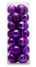 Enfeites de bola de Natal AUXO-FUN Small 28 quilates à prova de estilhaçamento Enfeites de bola de Natal AUXO-FUN Small 28 quilates à prova de estilhaçamento