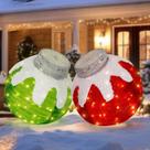 Enfeites de Natal ao ar livre BRIGHTDECK com 80 luzes LED