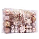 Enfeites de Natal AUXO-FUN Luxury Collection, pacote com 73 Enfeites de Natal AUXO-FUN Luxury Collection, pacote com 73