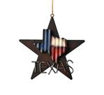 Enfeites de Natal Deleon Collections Lone Star 3D Mapa do Texas