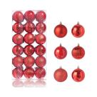Enfeites De Natal Em Forma De Bola De 4CM, Pendentes Para Árvore De Natal, Decoração Para Casa, Enfeites De Natal Em Forma De Bola De 4CM, Pendentes Para Árvore De Natal, Decoração Para Casa,