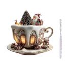 Enfeites De Natal Em Forma De Xícara De Café 2D, Pendente De Casa De Neve Em Acrílico Para Homens, Enfeites De Natal Em Forma De Xícara De Café 2D, Pendente De Casa De Neve Em Acrílico Para Homens,