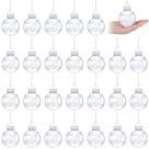 Enfeites de Natal Funtery Iridescente Plastic 6 cm (24 unidades)