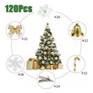 Enfeites de Natal - Kit com 120 Peças de PVC