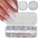 Enfeites para Unhas 3D VOTACOS - Strass e Pérolas
