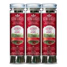 Enfeites perfumados, fragrâncias, frutas vermelhas de Natal, 3 garrafas