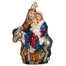 Enfeites, presentes espirituais de Natal do Velho Mundo, voo do Egito