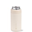 Enfriador de Lata HydroJug Slim 12 oz Acero Inoxidable Crema