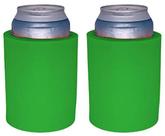Enfriador de Latas Coolie Junction de Espuma Gruesa Verde Neón Estilo Retro
