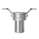 Engate acoplador tipo c camlock em inox 304 espigao 2'' Engate acoplador tipo c camlock em inox 304 espigao 2''