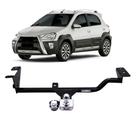 Engate Braconi Etios Cross / Etios Hatch 2018 até 2023 Não Precisa Furar com Bola Cromada Tração até 450kg - IM-119 Engate Braconi Etios Cross / Etios Hatch 2018 até 2023 Não Precisa Furar com Bola Cromada Tração até 450kg - IM-119