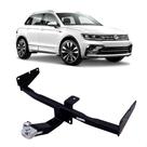 Engate Braconi TIGUAN 2018-2023 Não Precisa Furar com Bola Cromada Tração 600kg Modelo Fixo-VW-59