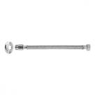Engate Cromado Flex Blukit 40Cm Malha Inox