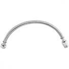 Engate Cromado Flex Higiban 60Cm Malha Inox