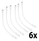 Engate Flexível 1/2 X 60cm Água Fria Pvc Plena Tigre 6 Uni