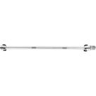 Engate Flexível 50cm 1/2 Água Fria Pvc Metalizado Rabicho