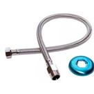 Engate flexivel 60cm trancado para agua quente Engate flexivel 60cm trancado para agua quente