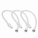 Engate Flexível Branco 30cm Astra kit com 3un