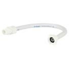 Engate Flexível Branco 40cm para Água e Gás em PVC Flexível para Encanamento Socel Engate Flexível Branco 40cm para Água e Gás em PVC Flexível para Encanamento Socel