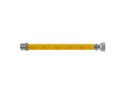 Engate Flexível Corrugado para Gás 1/2 x 40cm M x F Aço Inox