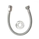 Engate Flexível Inox 40cm Macho Fêmea 1/2"