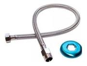 Engate Flexivel Malha Aço Inoxidavel 60cm 1/2 Docol 00608900
