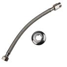 Engate Flexível Malha Inox 40cm - 7006 - BRASFORT