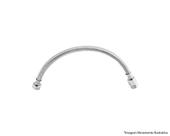 Engate Flexivel Malha Inox Trancado 40Cm Blister