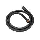 Engate Flexível Mangueira Chuveirinho Preto Para Ducha Higiênica 180 Cm Lavatório