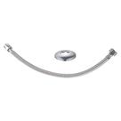 Engate Flexível Mangueira Trançada 40cm Aço Inox Cromada Classic Beltempo