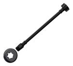 Engate Flexível Preto 1/2 X 40cm Água Fria Pvc Blukit Engate Flexível Preto 1/2 X 40cm Água Fria Pvc Blukit