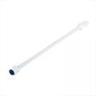Engate Flexível PVC Branco 50cm 1/2 Reforçado Plasbohn