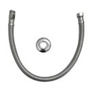 Engate Flexível Trancado Flvx Hidro Inox Fêmea-Fêmea 40cm
