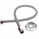 Engate Flexível Trançado Inox 40cm Alta Pressão e Qualidade