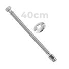 Engate Mangueira Flexível 40cm Trançado Aço Inox Quente Frio Engate Mangueira Flexível 40cm Trançado Aço Inox Quente Frio