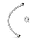 Engate Mangueira Flexivel Aço Inox Femea E Femea 40cm 1/2pol