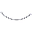 Engate Mangueira Flexível Malha De Aço Inox 40cm Metal