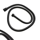 Engate para Chuveirinho Ducha Higienica Mangueira 1 Metro e 20cm Flexivel Banheiro Lavabo Pia Preto Fosco