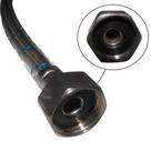 Engate Rabicho Mangueira Misturador Monocomando Flexível Torneira Água Quente Fria Par Engate Rabicho Mangueira Misturador Monocomando Flexível Torneira Água Quente Fria Par