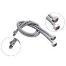Engate Rabicho Monocomando Par 80cm Flexível Grande Misturador Mangueira Comprido Torneira Água Quente Fria Par Banheiro Cozinha