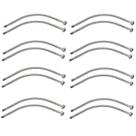Engate Rabicho Par 80cm Torneira Monocomando Kit 8 Unidades Agua Quente Fria Misturador Banheiro Cozinha Pia Mangueira Flexivel Engate Rabicho Par 80cm Torneira Monocomando Kit 8 Unidades Agua Quente Fria Misturador Banheiro Cozinha Pia Mangueira Flexivel