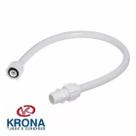 Engate Rabicho PVC 50cm Mangueira Flexível Krona