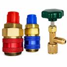 Engate Rápido Alta e Baixa + Valvula Perfuradora Gás R134a