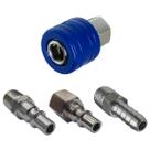 Engate Rápido Azul Compressor 1 4 Npt Kit 4 Peças Conectores