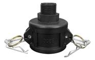 Engate Rápido Camlock 2 x 1 Polegadas Polipropileno Tipo B Acoplamento Mangueira Bomba Agrícola Industrial