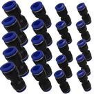 Engate Rápido Pneumático União 6 8 10 12mm kit 5 De Cada