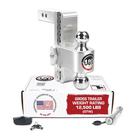Engate Reboque Ajustável Weigh Safe CTB8-2-KA 8" Receptor 2"