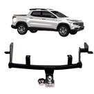 Engate Reboque Toro 2020 a 2025 Tração 600kg Bola Cromada Braconi - BRC-FT-52